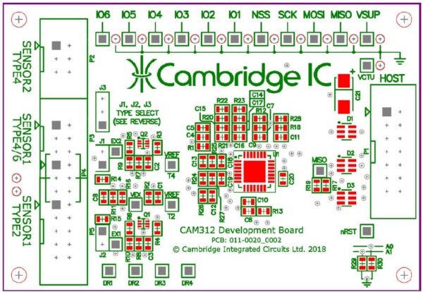 CAM312 Development Board PCB